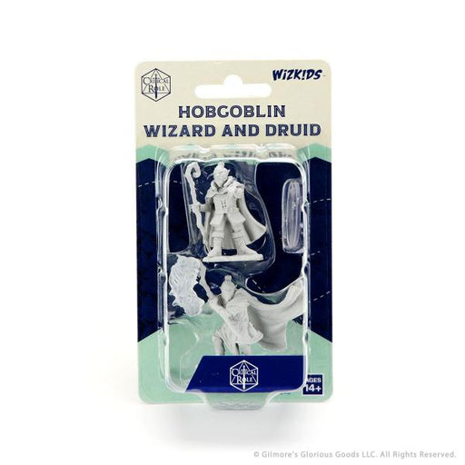Hobgoblin Wizard and Druid Male: Critical Role Unpainted Miniatures (W1)
