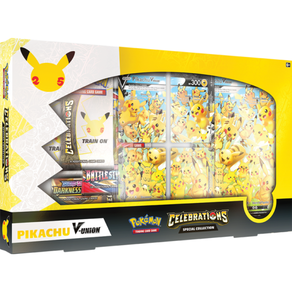 Pokemon TCG: Celebrations Special Collection Pikachu V- Union