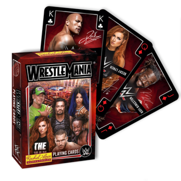 WWE Wrestlemania Playing Cards [ Pre-order ]