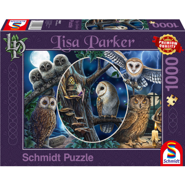 Lisa Parker: Mysterious Owls (1000pc)