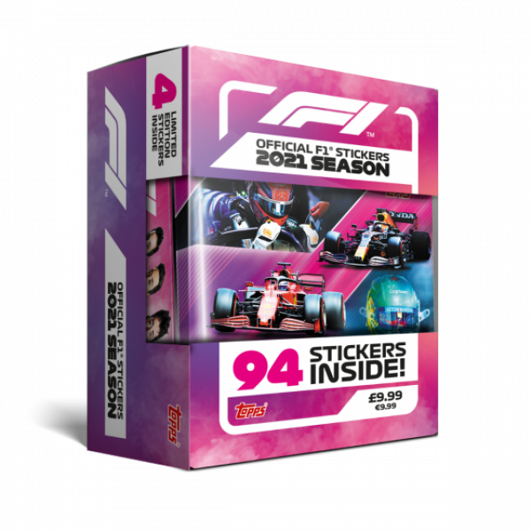 F1 Official 2021 Season Sticker Tin