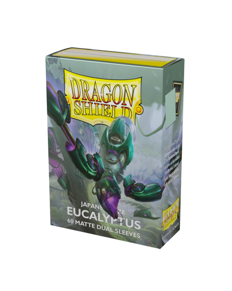 Dragon Shield Japanese Size Dual Matte - Eucalyptus (60 ct.) main image 1