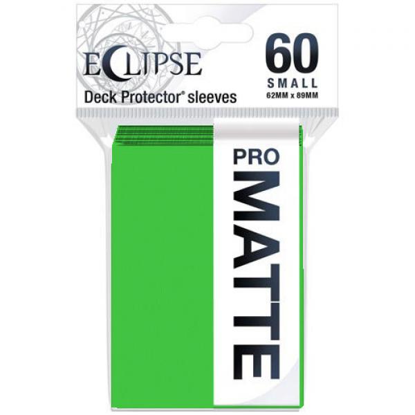 Eclipse Matte Small Sleeves: Lime Green (60)