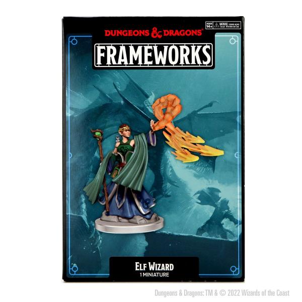 Elf Wizard Female: D&D Frameworks (W1)