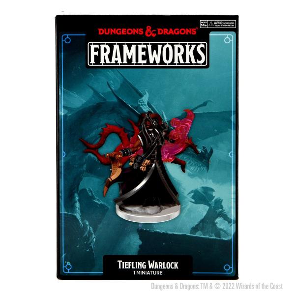 Tiefling Warlock Male: D&D Frameworks (W1)