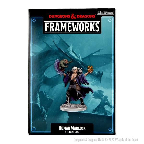 Human Warlock Male: D&D Frameworks (W1)
