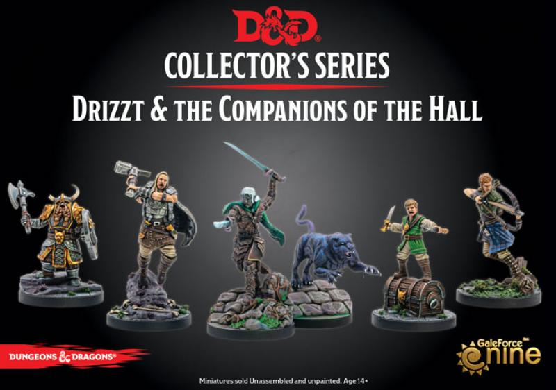 The Legend of Drizzt - Companions of the Hall (6 figs)