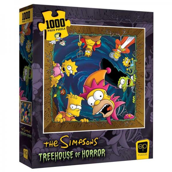 Simpsons Thoh Happy Haunting 1000-Piece Puzzle