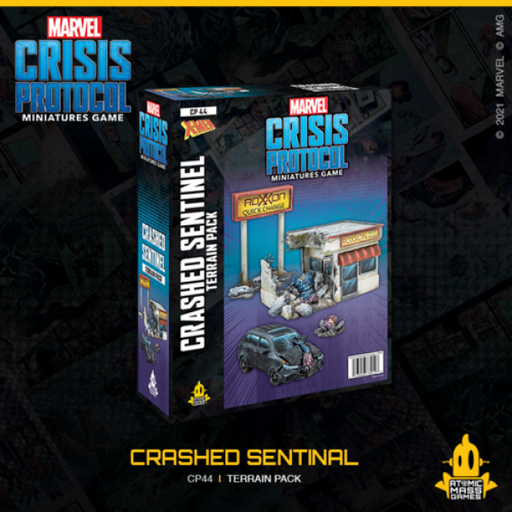 Crashed Sentinel Terrain Pack: Marvel Crisis Protocol