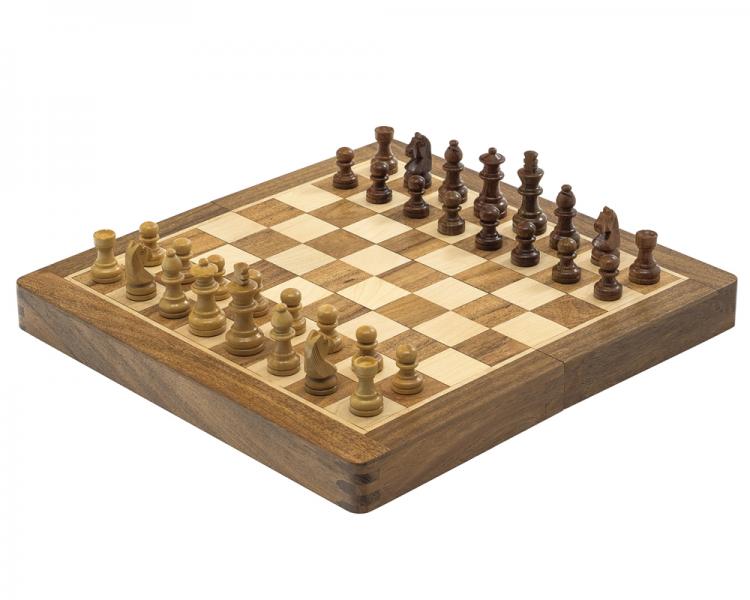 10 Inch Magnetic Hand Made Wooden Chess Set