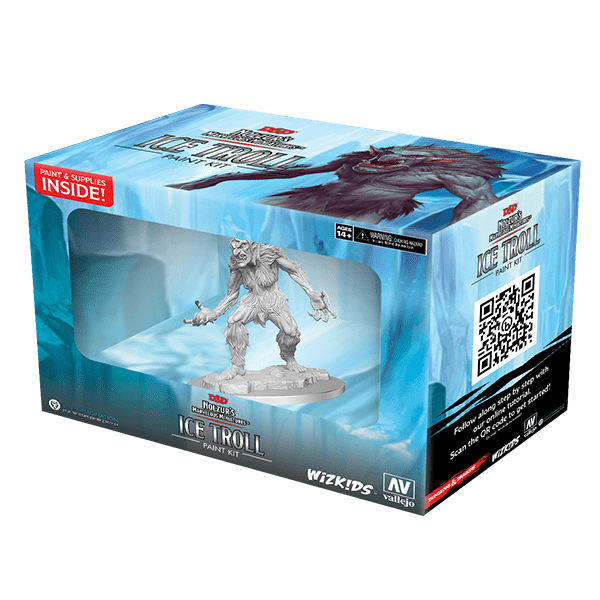 D&D Nolzur's Marvelous Miniatures: Paint Night Kit #8 -  Ice Troll