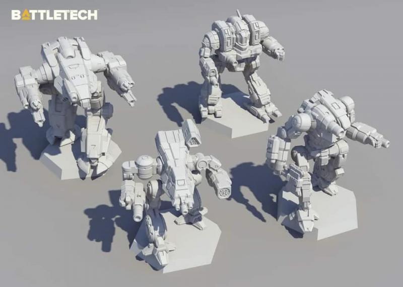 BattleTech Inner Sphere Heavy Battle Lance