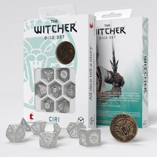 Witcher Dice Set Ciri The Lady of Space and Time