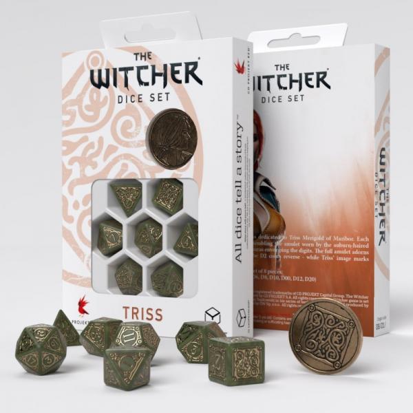 Witcher Dice Set Triss The Fourteenth of the Hill