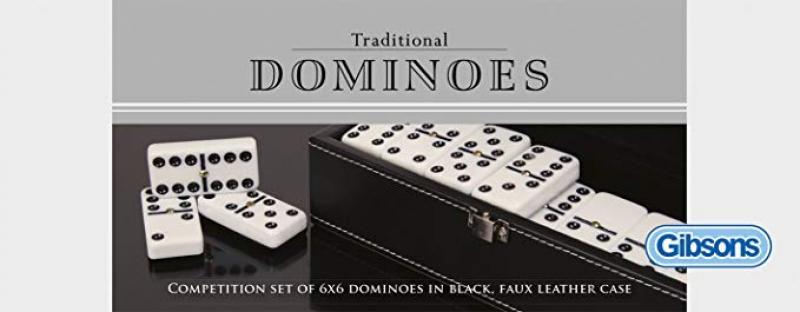 Gibsons Traditional Dominoes (6x6)