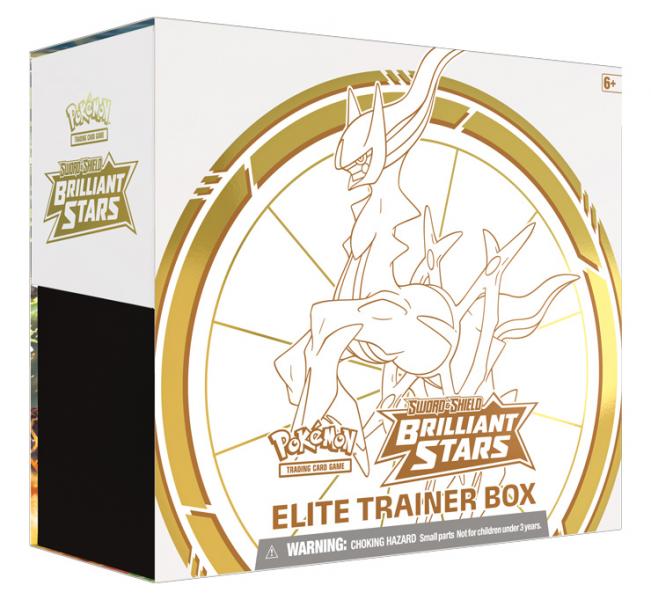Pokemon TCG: Sword & Shield 9 Brilliant Stars Elite Trainer Box