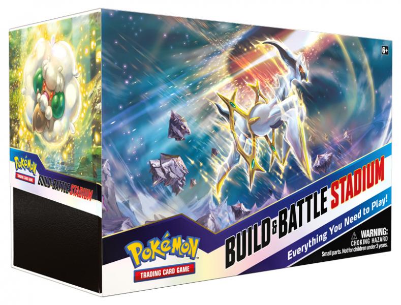 Pokemon TCG: Sword & Shield 9 Brilliant Stars Build and Battle Stadium