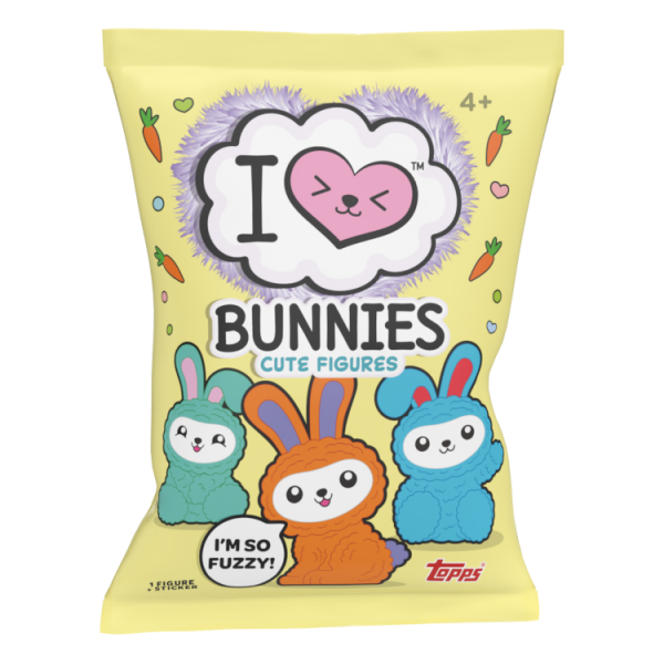 I Love Bunnies Cute Figures Packet