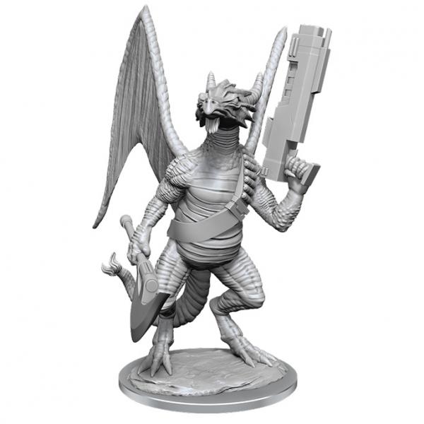 Dragonkin: Starfinder Battles Deep Cuts Unpainted Miniatures (W17)