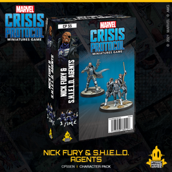Nick Fury and S.H.I.E.L.D. Agents: Marvel Crisis Protocol