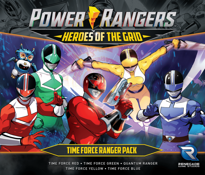 Time Force Ranger Pack: Power Rangers Heroes of the Grid