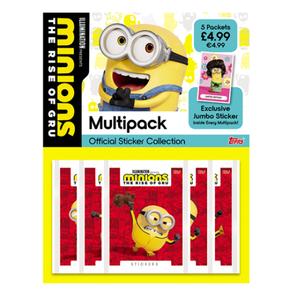 Minions Rise of Gru - Sticker Multipacks