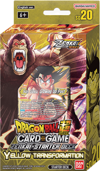 Dragon Ball Super CG: Yellow Transformation Starter Deck (SD20)