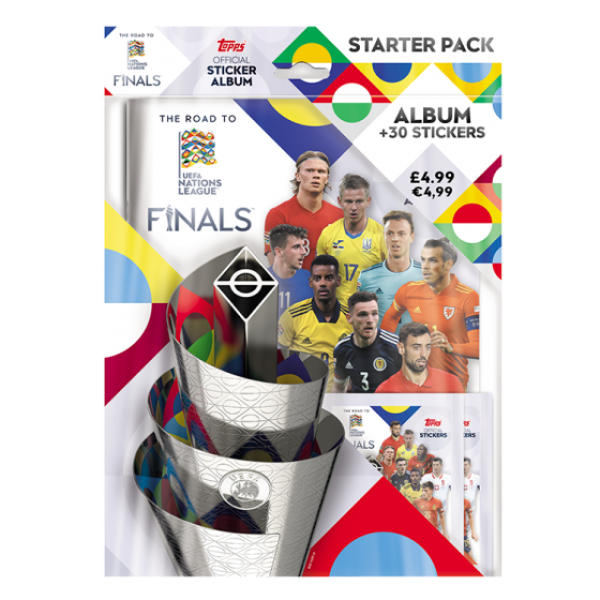 Road to UEFA Nations League Official Sticker Album (Starter Pack)