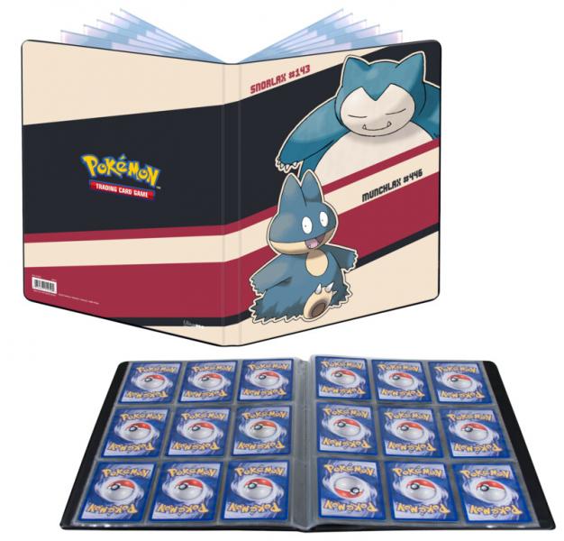 Pokemon Snorlax & Munchlax 9-Pocket Portfolio