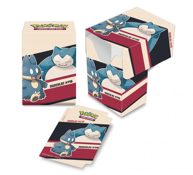 Pokemon Snorlax & Munchlax Full View Deck Box