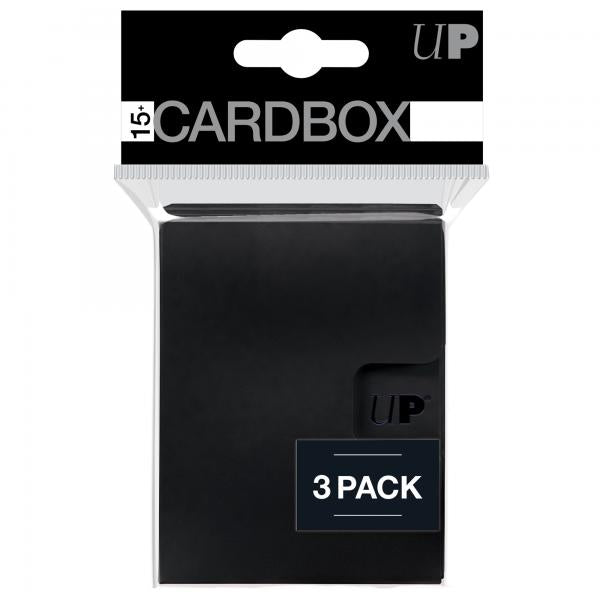 PRO 15+ Card Box 3-pack - Black