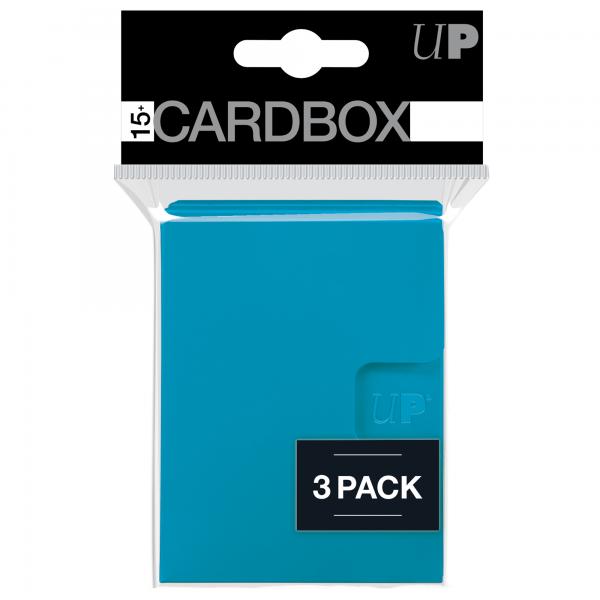 PRO 15+ Card Box 3-pack - Light Blue