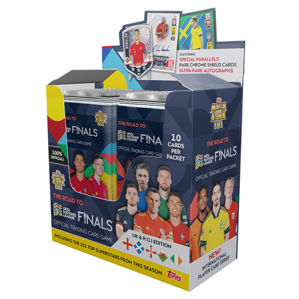 Match Attax 101: Road to UEFA Nations League Final Card Packets Box