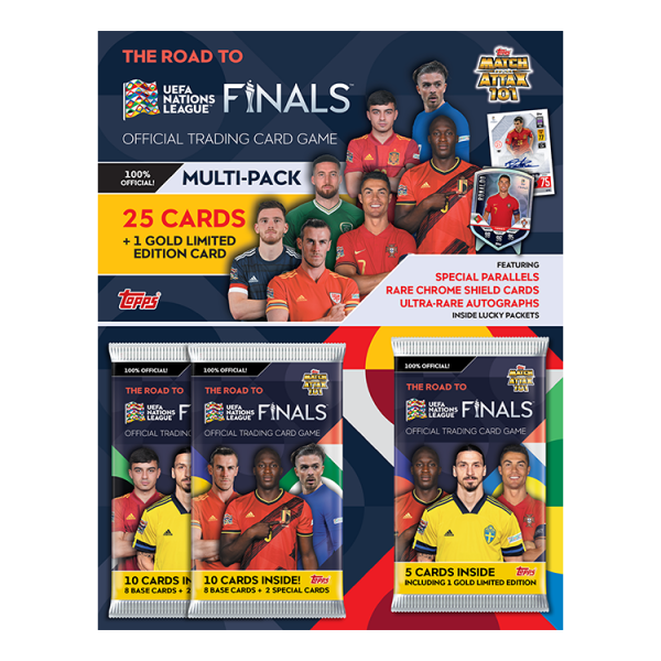 Match Attax 101: Road to UEFA Nations League Multipack