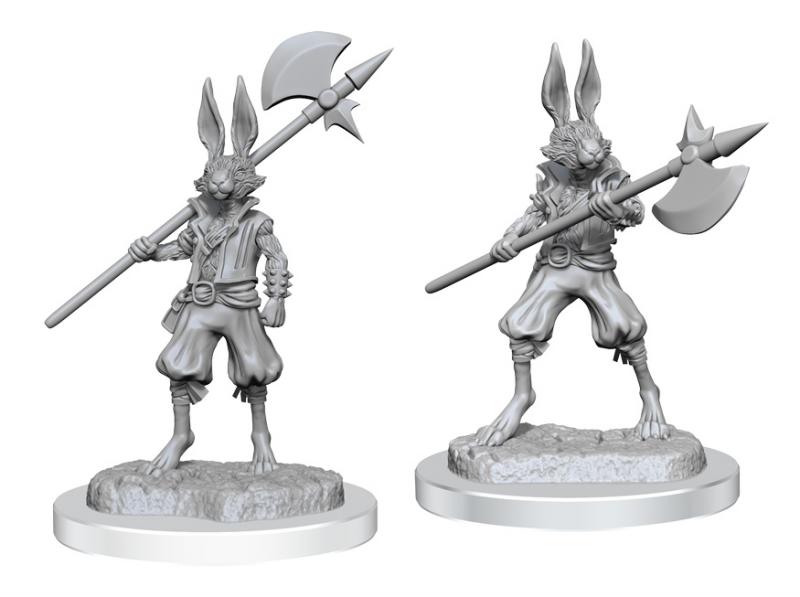 D&D Nolzur's Marvelous Miniatures: Harengon Brigands (W18)