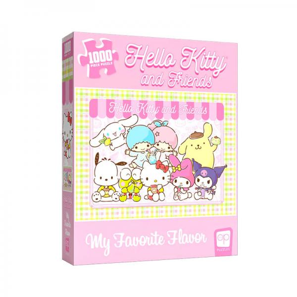 Hello Kitty and Friends - My Favourite Flavour: 1000-Piece Puzzle