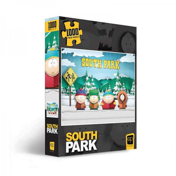 South Park- Paper Bus Stop: 1000-Piece Puzzle
