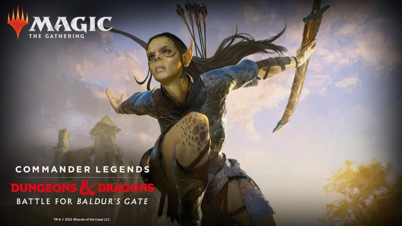 MTG: COMMANDER LEGENDS - BATTLE FOR BALDUR'S GATE Pre-Release Ticket [Friday 03/06/22]