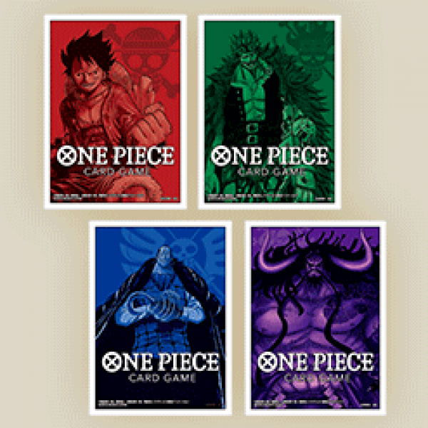One Piece Card Game: Official Sleeve Version 1 (4 kinds assortment) 2022
