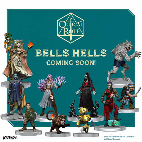 Bells Hells: Critical Role Unpainted Miniatures