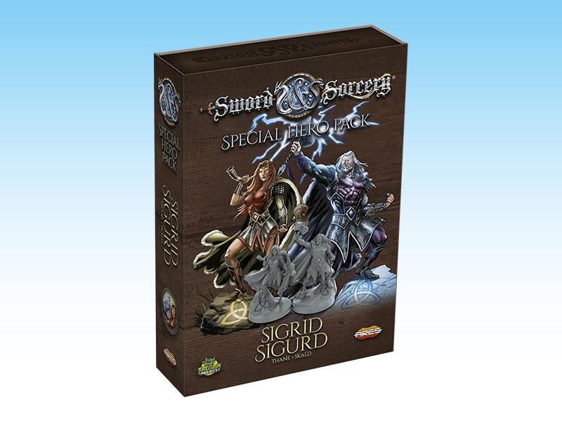 Thane/Skald Monk (Sigrid/Sigurd) Hero Pack: Sword & Sorcery
