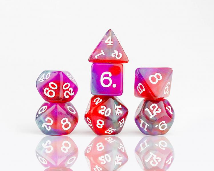 Sirius Dice: Dragonfruit Poly Set main image 1