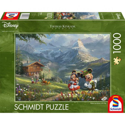 Disney, Alice in wonderland, 1000 pcs - 59636 - Schmidt Spiele
