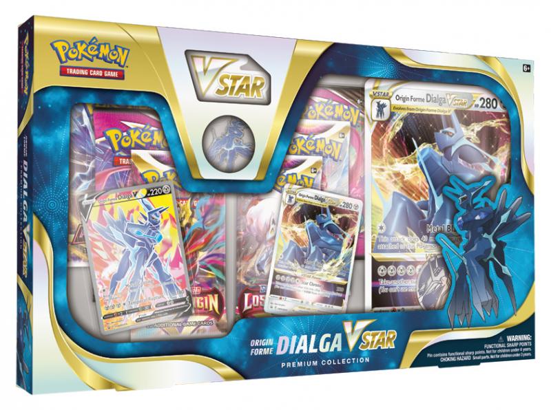 Pokemon TCG: Origin Forme Palkia/Origin Forme Dialga VSTAR Premium Collection