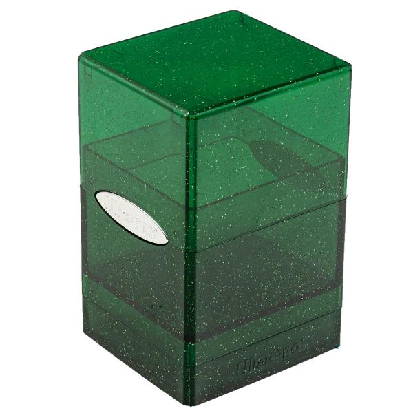 Satin Tower - Glitter Green