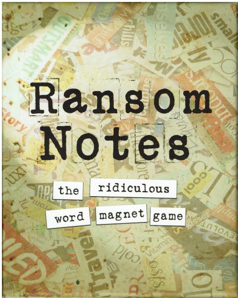 Ransom Notes: The Ridiculous Word Magnet