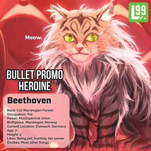 Bullet Beethoven the Cat Promo [ 10% Pre-order discount ]