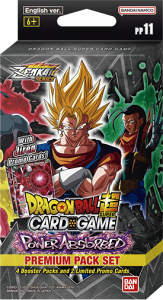 Dragon Ball Super CG: Premium Pack Set 11 (PP11): Power Absorbed [ Pre — Rules of Play