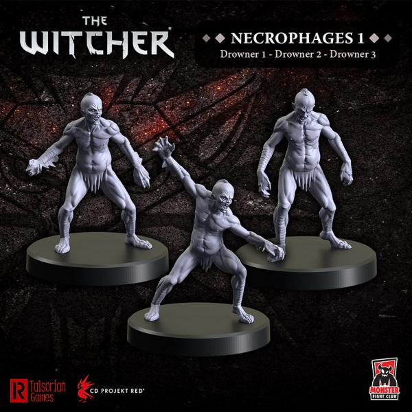 Necrophages 1 - Drowners: The Witcher Miniatures [ Pre-order ]