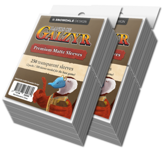 Lands of Galzyr: Sleeve Pack